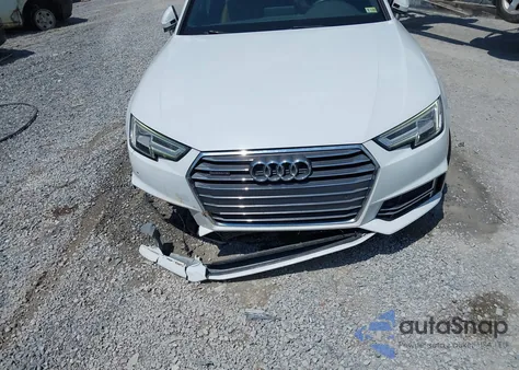 2017 Audi A4 2.0T Premium from USA, damaged, VIN WAUENAF46HN046547